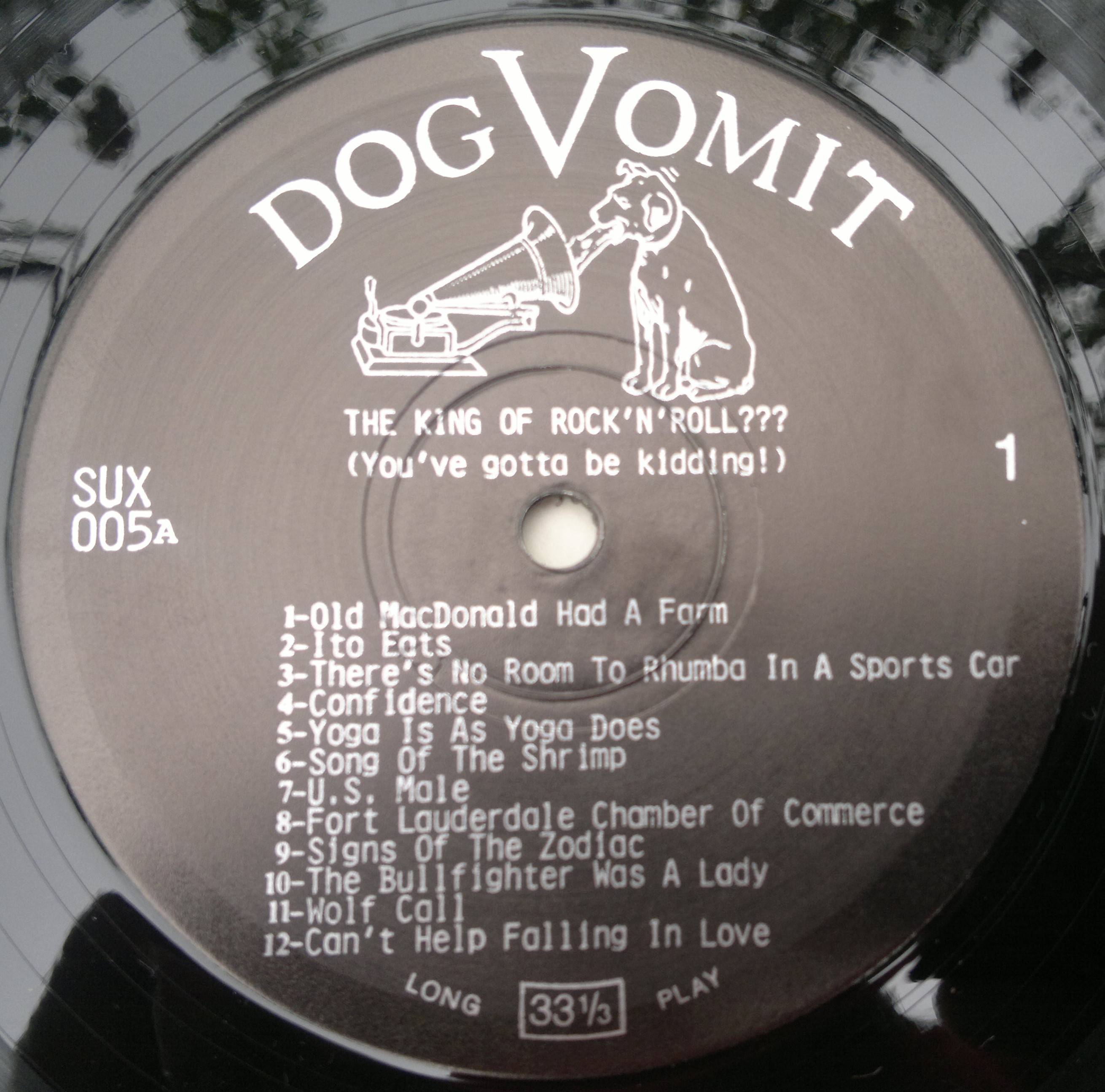 Elvis Presley Elvis Greatest Shit : LP Label A